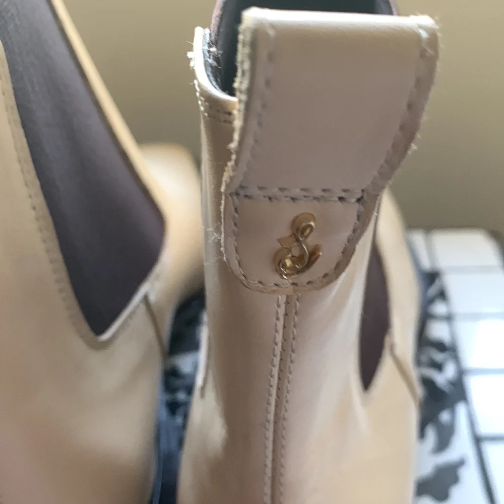 Sam Edelman Tan Ankle Boots